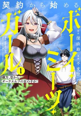 Keiyaku kara Hajimeru Boy Meets Girl: Oyakata, Sora kara Dark Elf no Onnanoko ga!